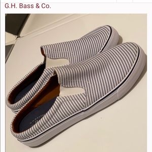 G.H. Bass Co. nautical slip on loafers/shoes-6